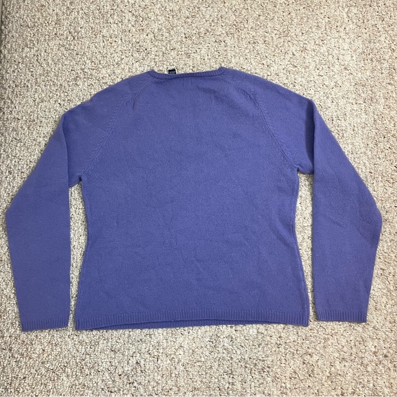 Gap Vintage Womens Vneck Sweater Size XL 100% Lambs Wool Pullover Casual - Picture 7 of 10